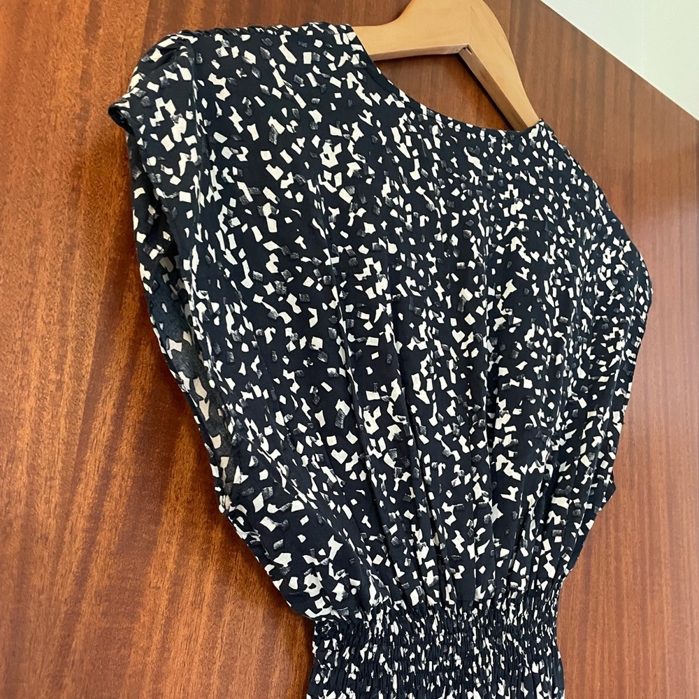 Orion London Blue and Black Sundress